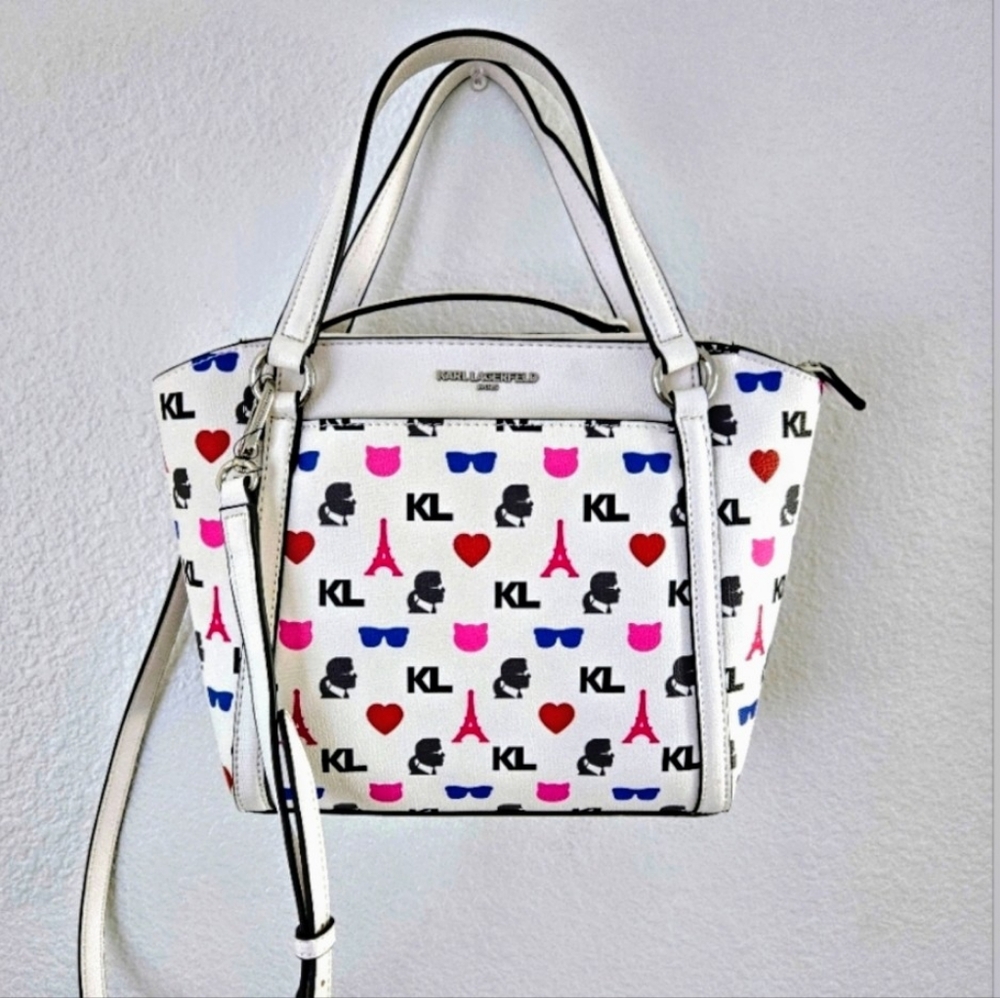 💕NWT Karl Lagerfeld Classic Paris Maybelle Purse